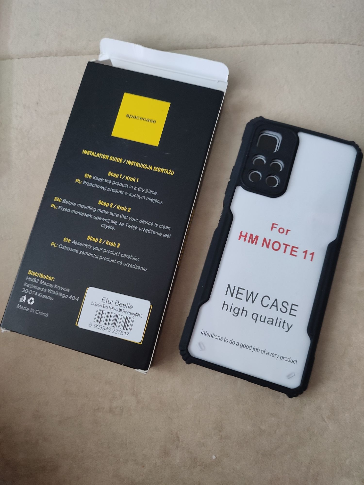 Etui pancerne do Redmi note 11/poco M4 pro