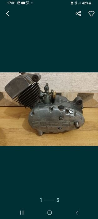 Мотор ш57 мопед раритет
