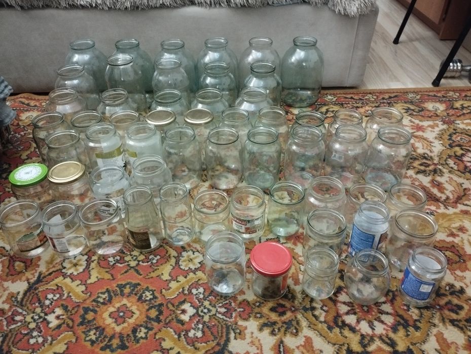 Банки для закрутки різних розмірів