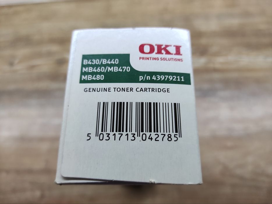 Оригінальний тонер-картридж OKI B430/B440/MB460/MB470/MB480
