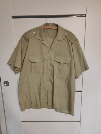 Koszula wojskowa Straż Graniczna krótki rękaw khaki