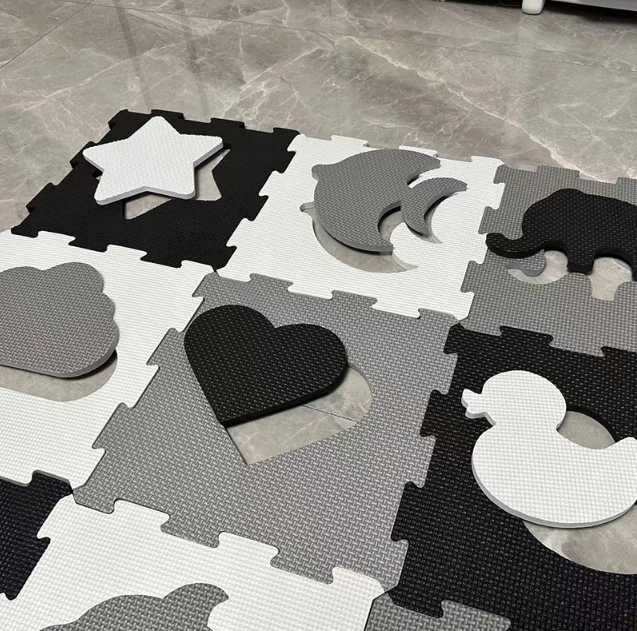 Mata Piankowa Edukacyjna Interaktywna - Puzzle dla niemowląt i dzieci