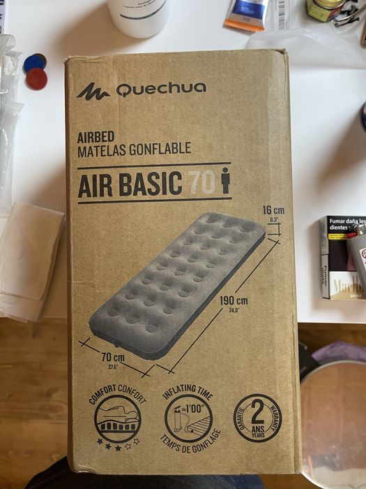 Colchão novo de encher da Quechua