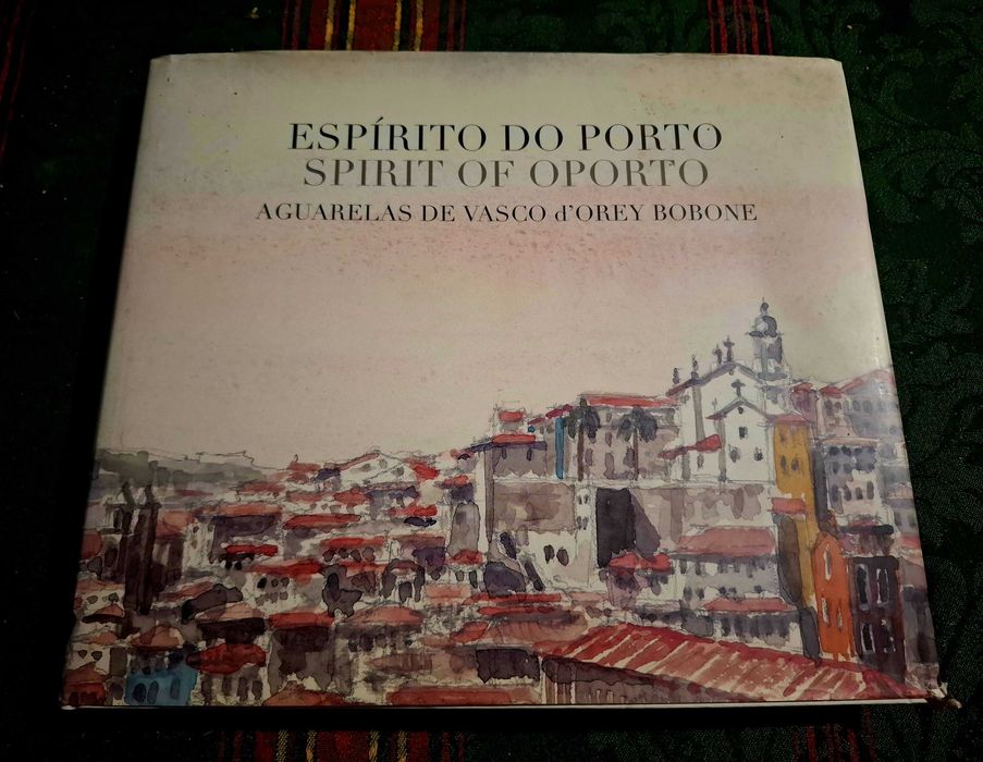 Livro Espirito do Porto Aguarelas