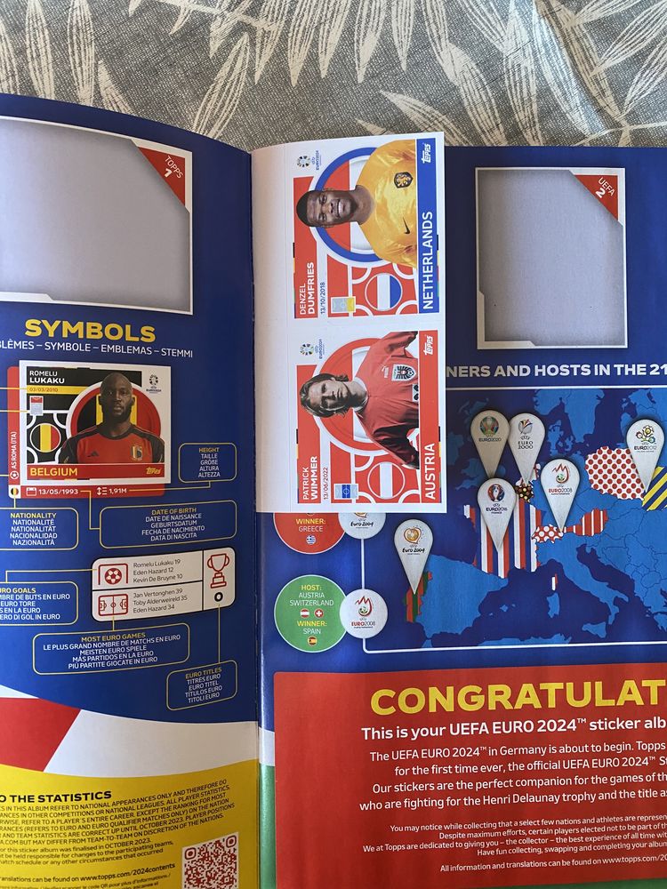 Caderneta EURO 2024