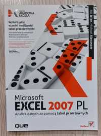 Microsoft Excel 2007 PL. Analiza danych za pomocą tabel przestawnych.