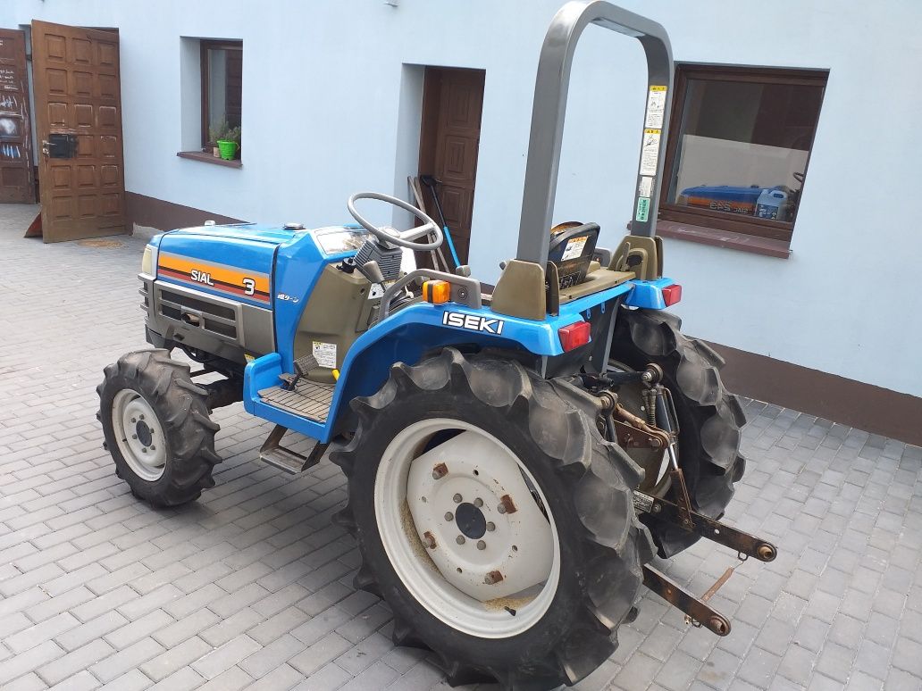 Mini Traktorek Iseki Sial 243 24km 3cylindry 4x4 Wspomaganie Orginal
