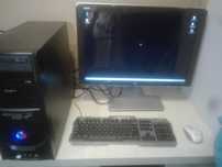 Komputer Pc cora2duo Intel E8400 4Gb ram 500Gb + LCD19