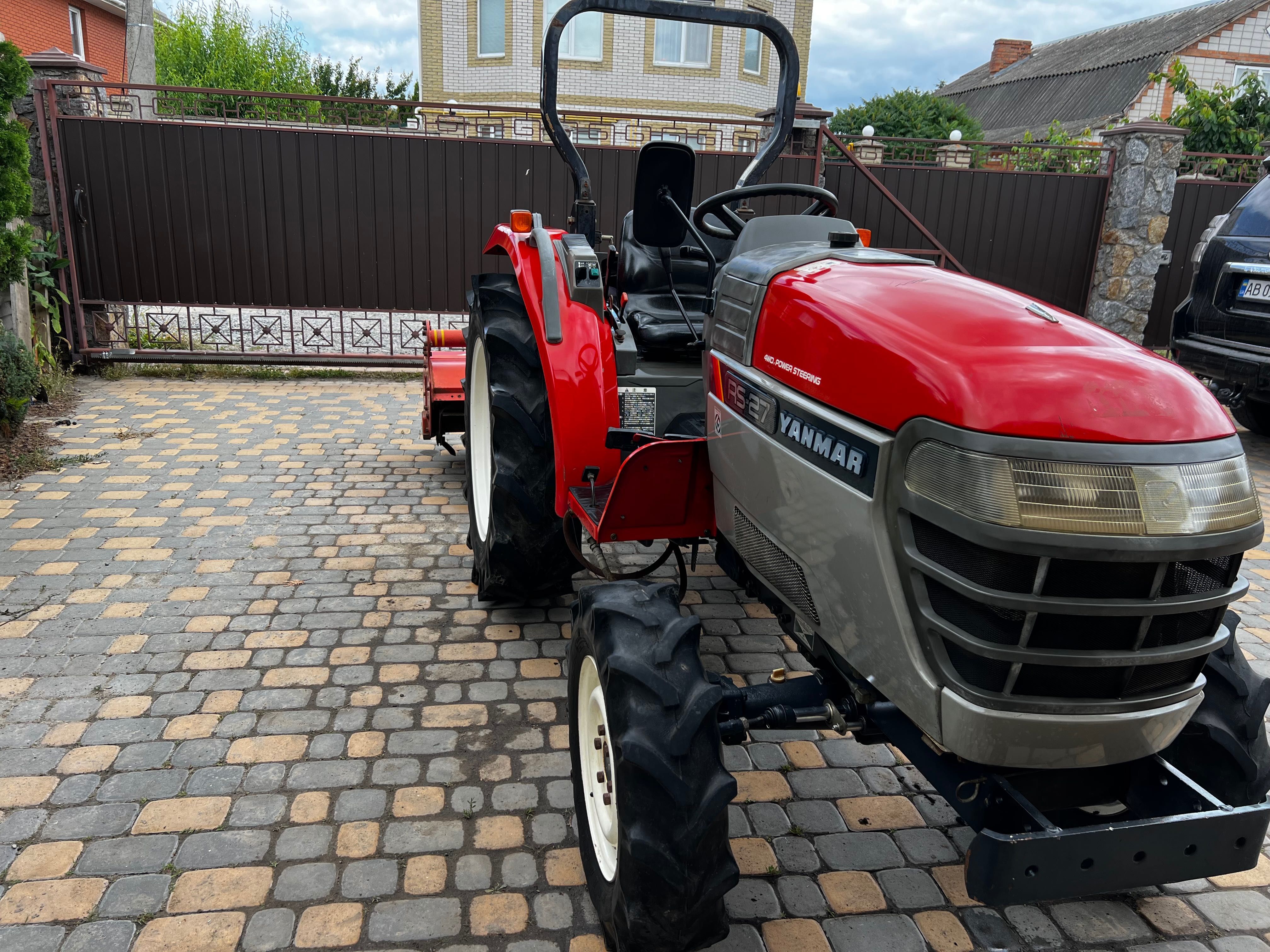 Продам мінітрактор Yanmar RS27