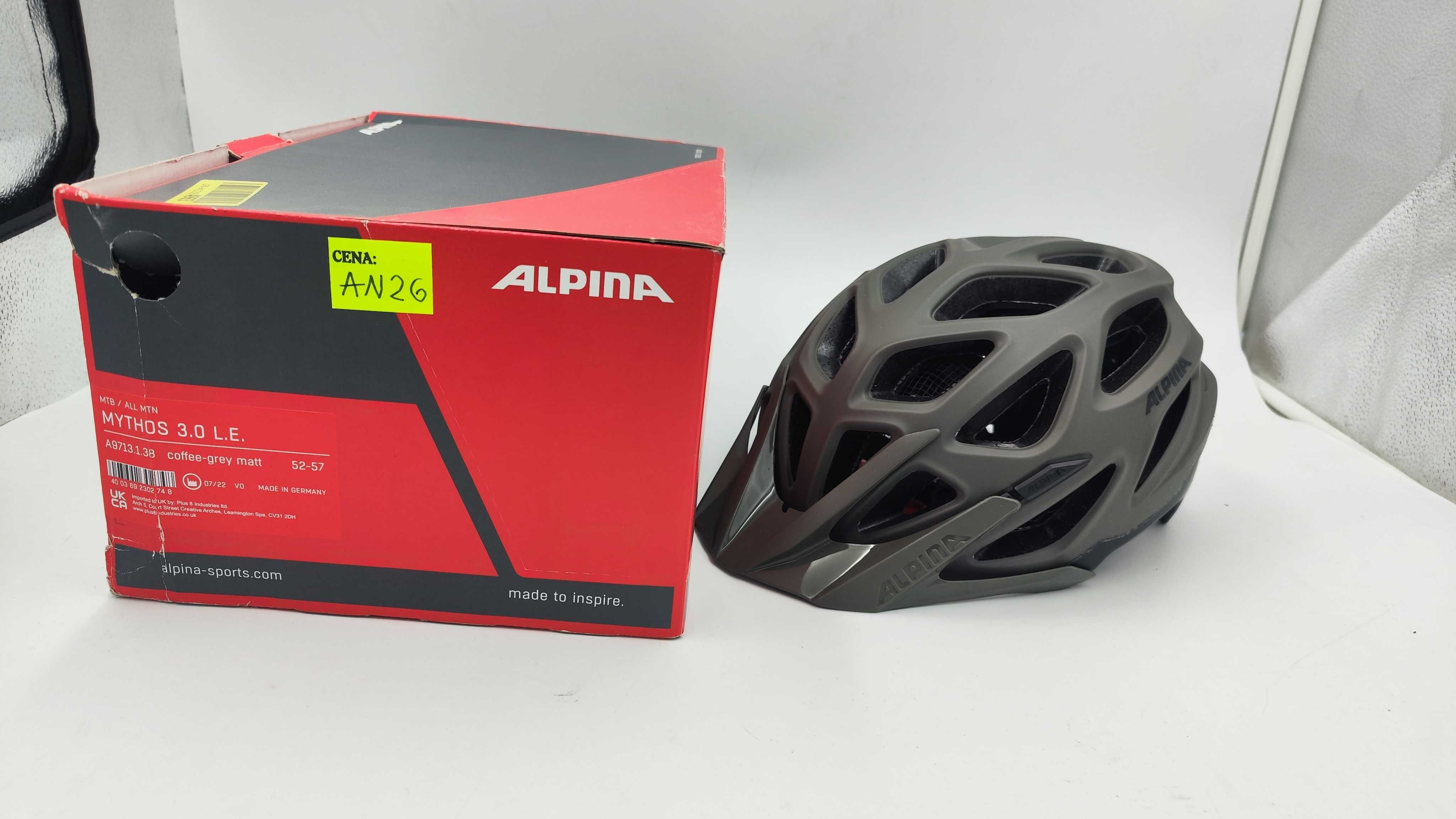 Kask rowerowy Alpina Mythos 3.0 L.E r. M 52-57 cm (AN26)