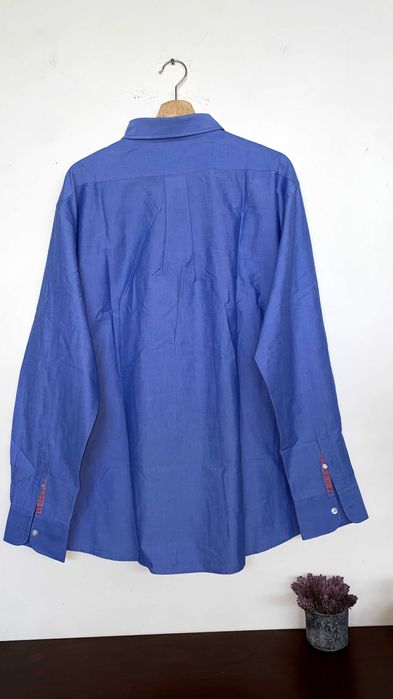 Camisa Mr. Blue Algodão Azul Regular Fit