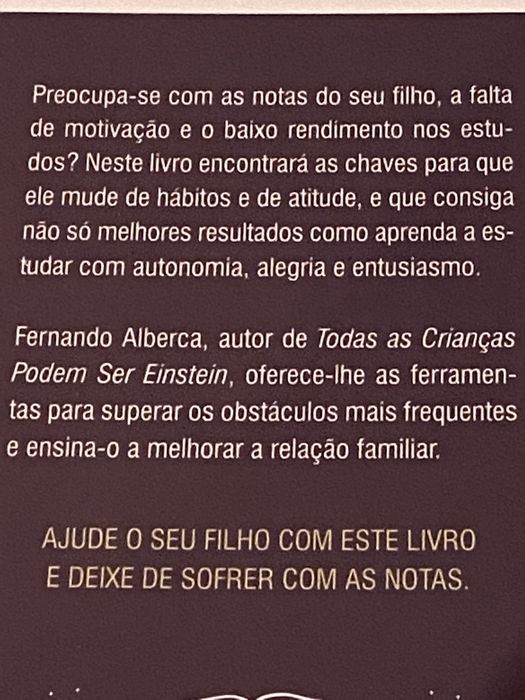 Livro - Adeus ás más notas