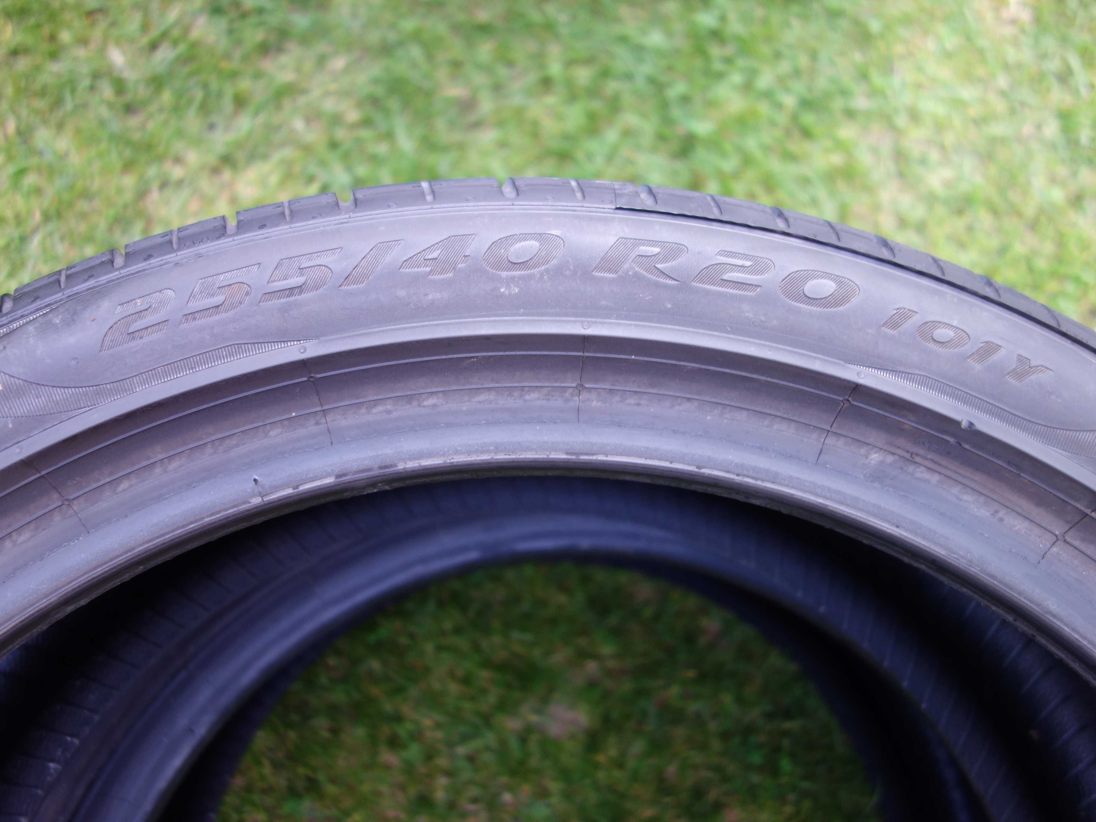 Opony 255/40/20 Pirelli P ZERO NOWE GĄBKA