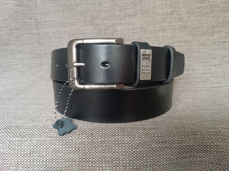 Шкіряний чоловічий ремінь Levis, Giorgio Armani, 100% шкіра