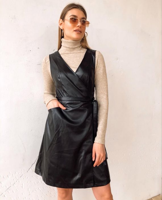 Сарафан з екошкіри VIRNA