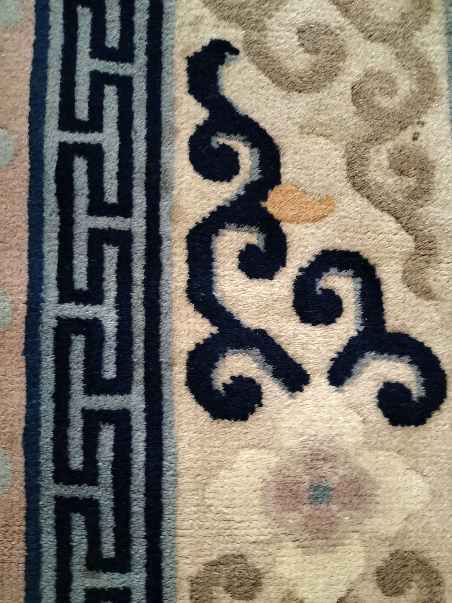 Unikatowy Chiński ręcznie tkany wełniany dywan 180x280cm