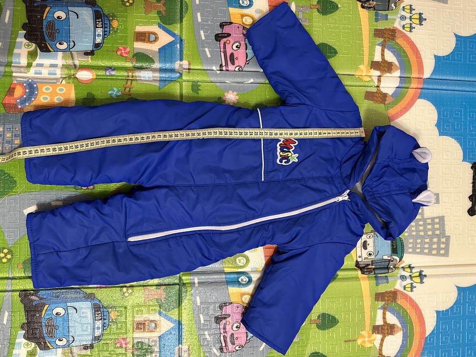 Дитячий весняний комбінезон на хлопчика 74-80