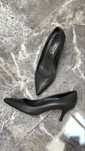 Buty damskie na obcasie skóra naturalna 38 szare hegos milano włoskie