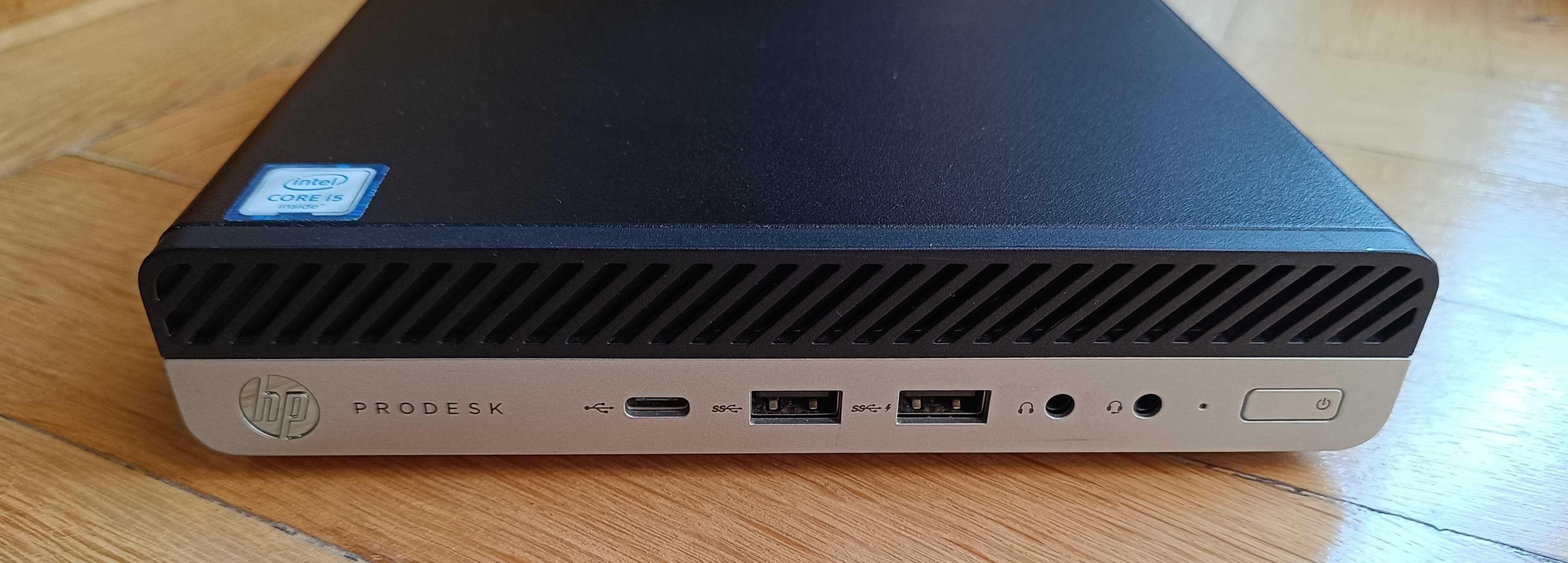 Komputer HP ProDesk 600 G3 Mini Intel i5 6500T 16GB DDR4 256GB NVMe