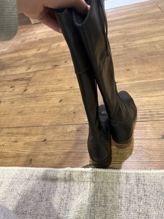 Чоботи- казаки шкіра