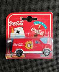 Carro Majorette publicidade da Coca Cola novo no blister  1/65