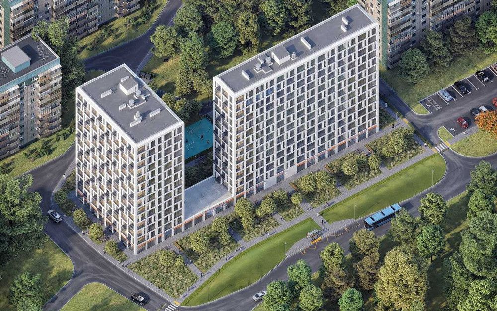 Продам 1-кімнатну квартиру в ЖК Вертикаль (46 кв. м)