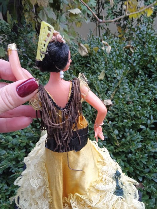 Куколка винтажная танец Фламенко б у