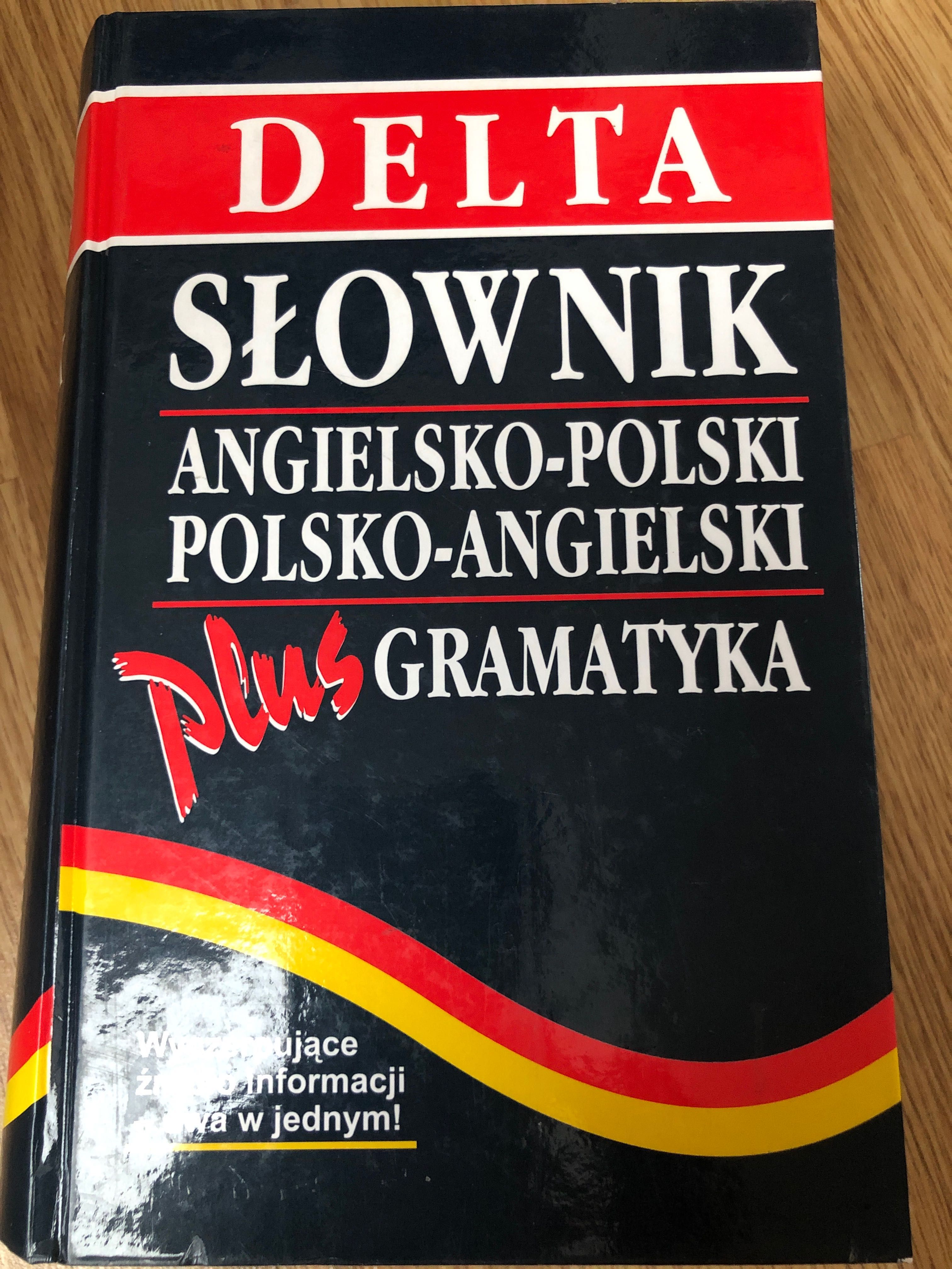 Słownik ang-polski, polsko-ang.+ gramatyka