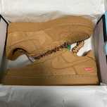 Buty męskie Supreme Nike_Air_Force 1 LowSPWheat r.44