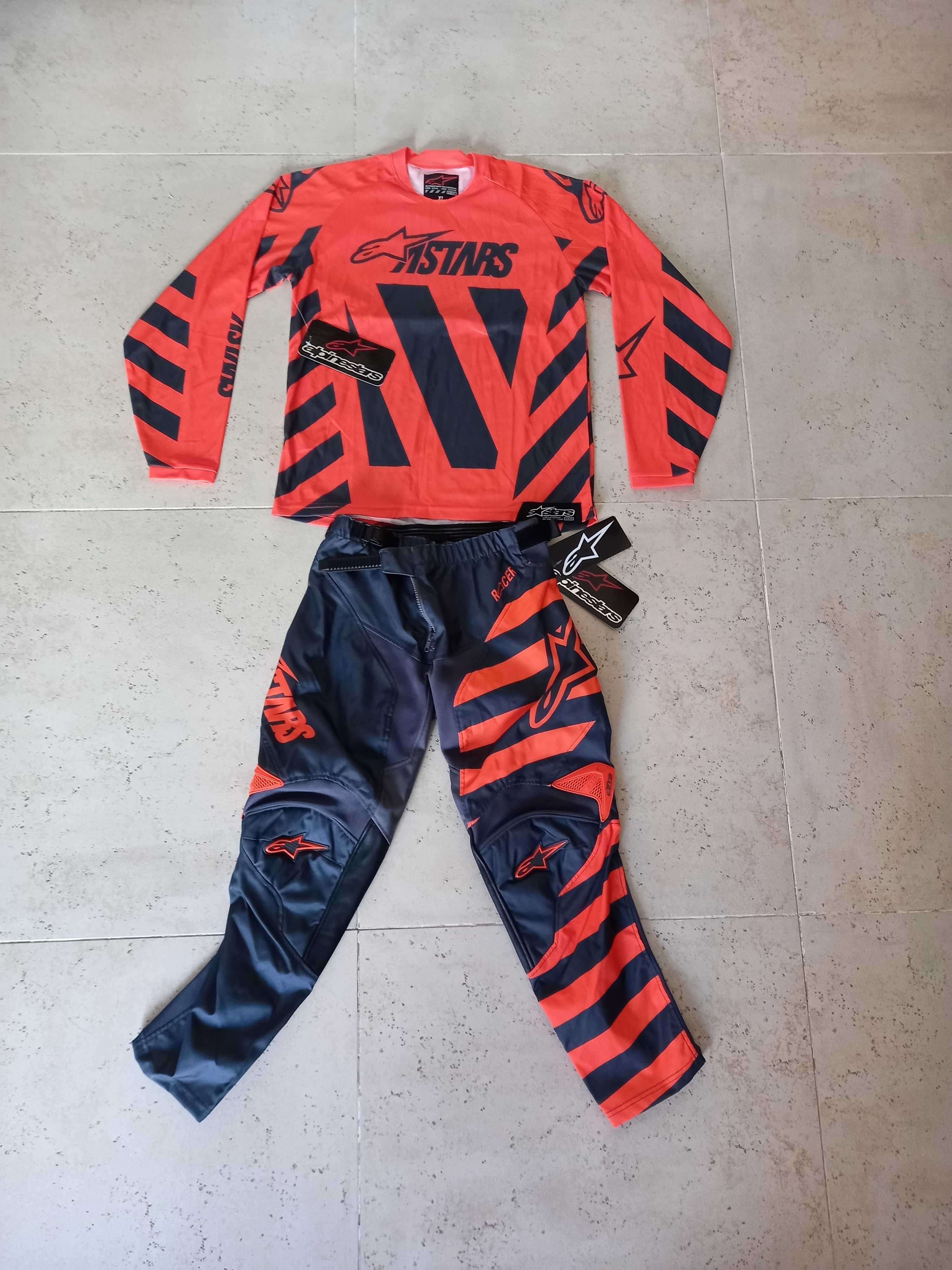 Equipamento MotoCross Criança NOVO