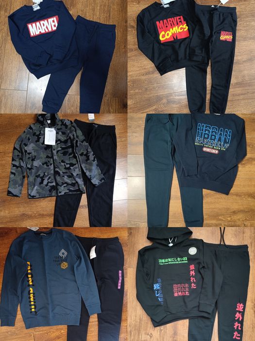 Спортивные штаны, джинсы, регланы, свитшоты, костюмы, пижамы, куртки