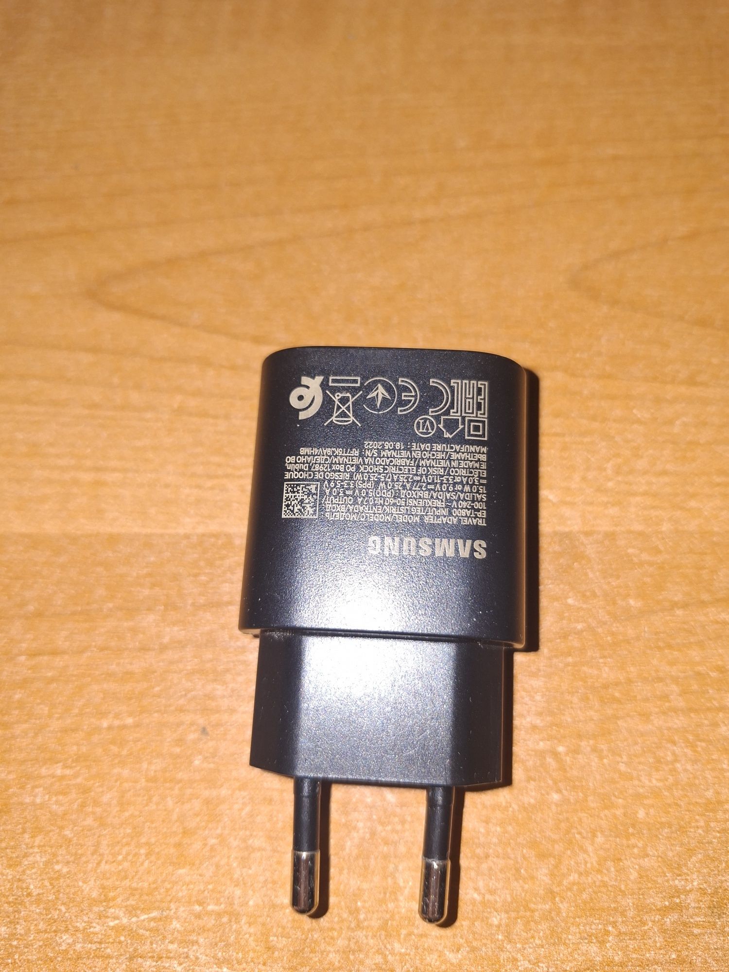 Carregador original 25w samsung usb c