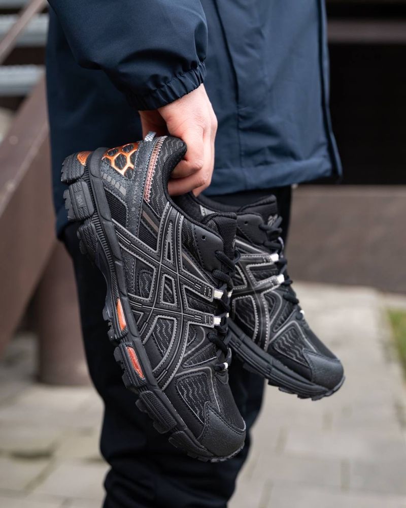 Мужские кроссовки асикс гель кахана Asics Gel-Kahana 8 Black Rose Gold