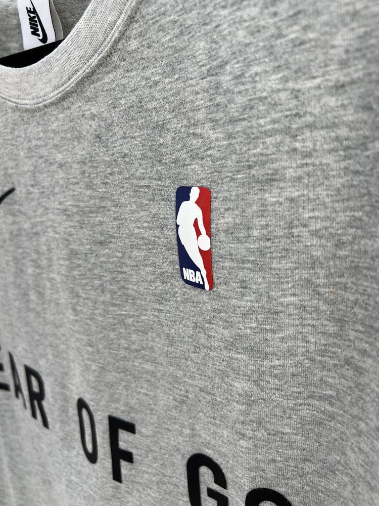 Футболка Fear Of God x Nike x Nba Gray
