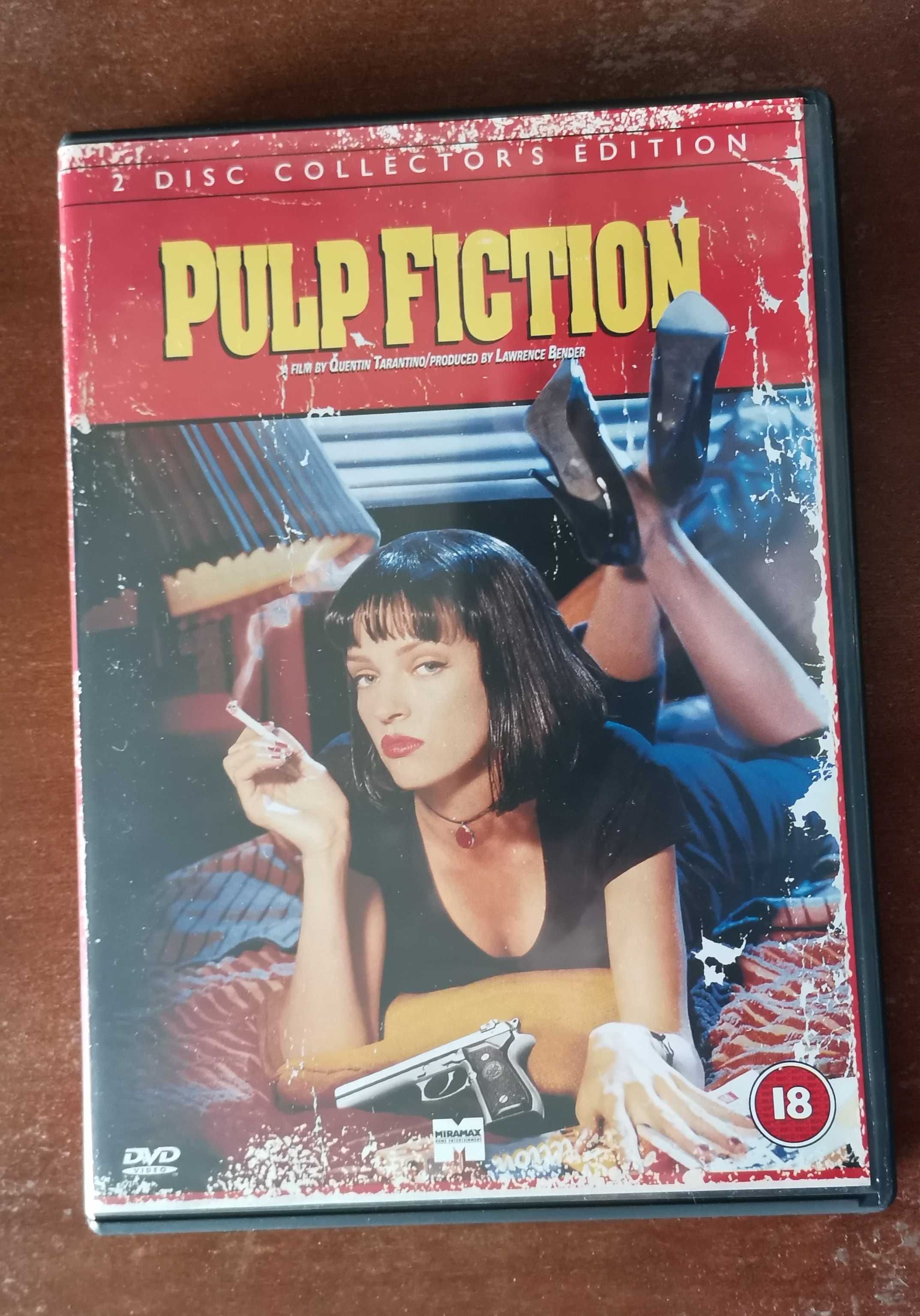 Filme DVD Pulp Fiction Edição de Colecionador Quentin Tarantino