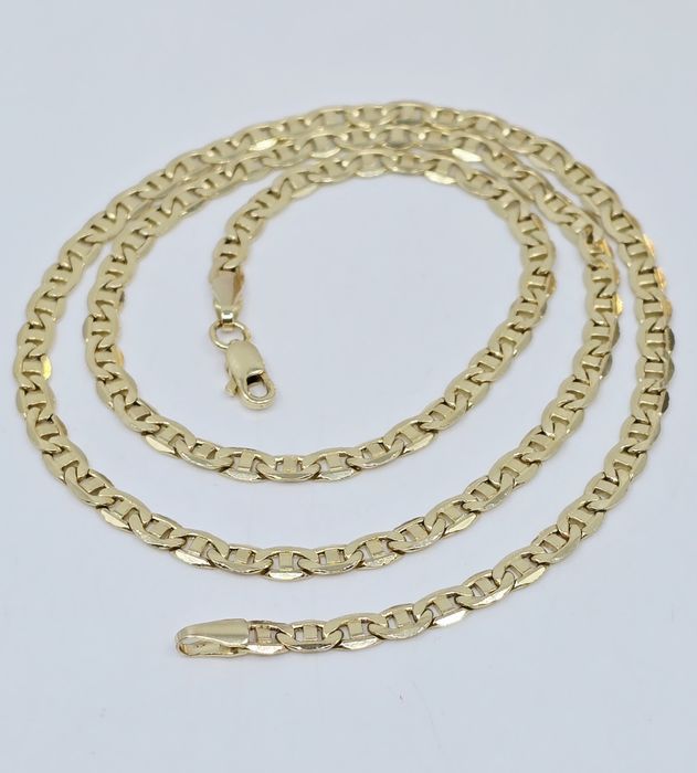 Złoty łańcuszek splot Gucci próba 585 14k