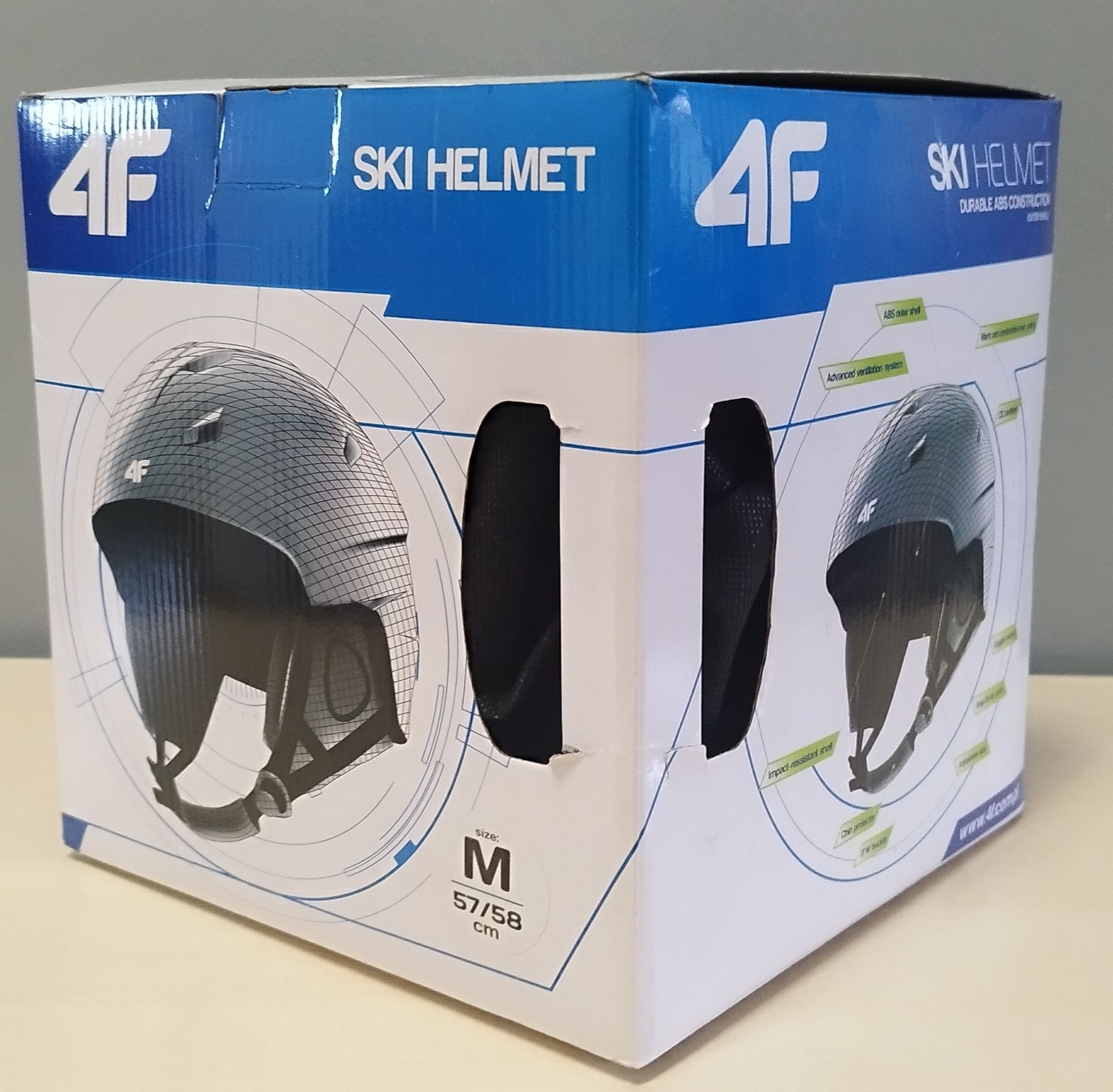 Kask dziewczęcy 4F śliczny rozm. M