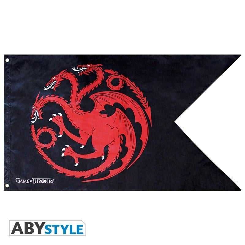 Game of thrones flag targaryen гра престолів прапор таргарієн abystyle