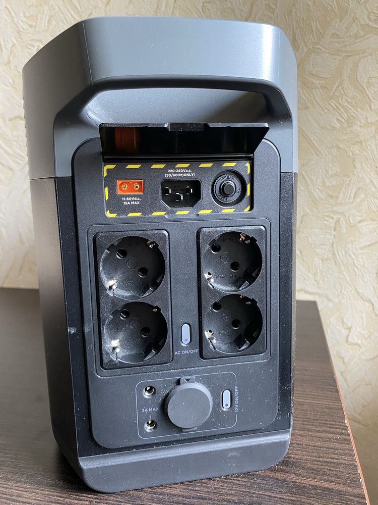 ГАРАНТІЯ Ecoflow Delta 2 (1024 Вт/год) ЄВРО