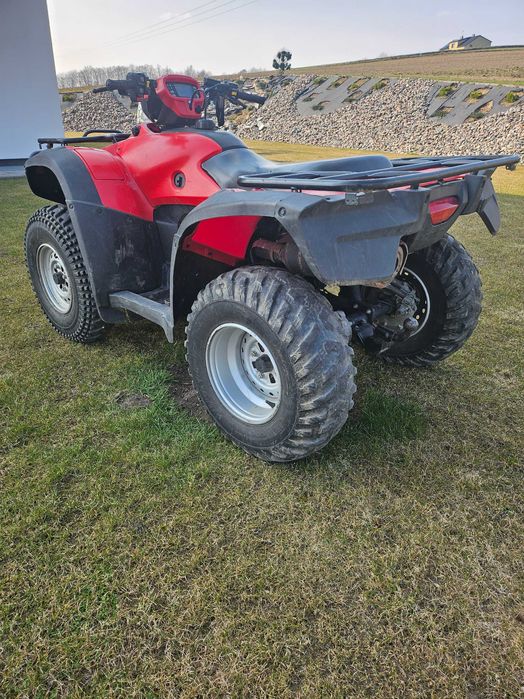 Quad Honda Foreman 500 tylko 670h przyczepka