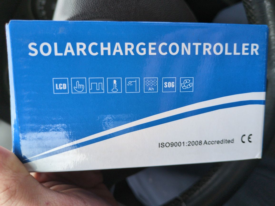 Controlador solar 100A 12/24v max 50v