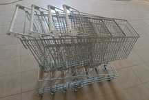 Carros supermercado metalizados