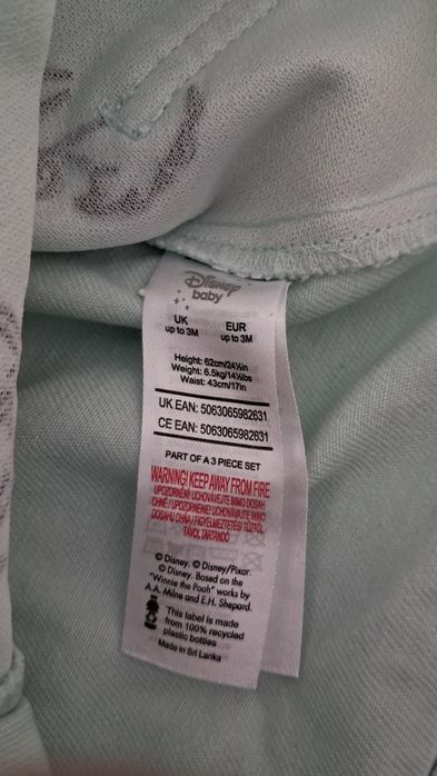 Комплект сарафан/боді Disney baby 0-3 міс Mickey Minnie Mouse