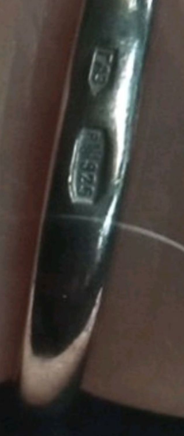 Кольцо серебряное, 17 размер