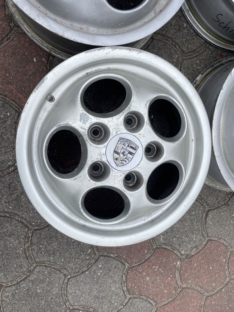 Felgi Porsche Telefony teledials 15 cali 5x130 alufelgi garbus 944 911