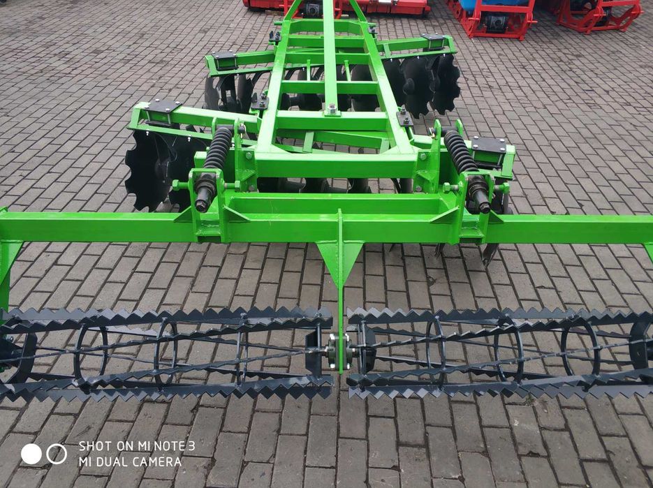 Дискова борона навісна Bomet 2,40 м польська лущильник дисковая борона