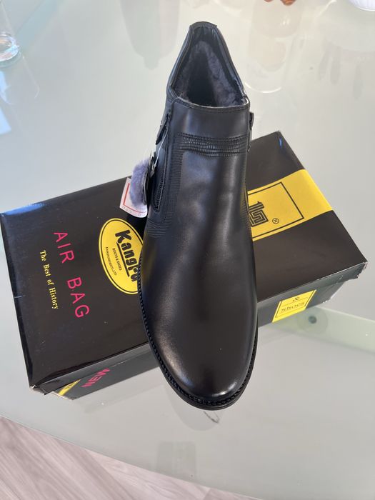 Зимні шкіряні черевики