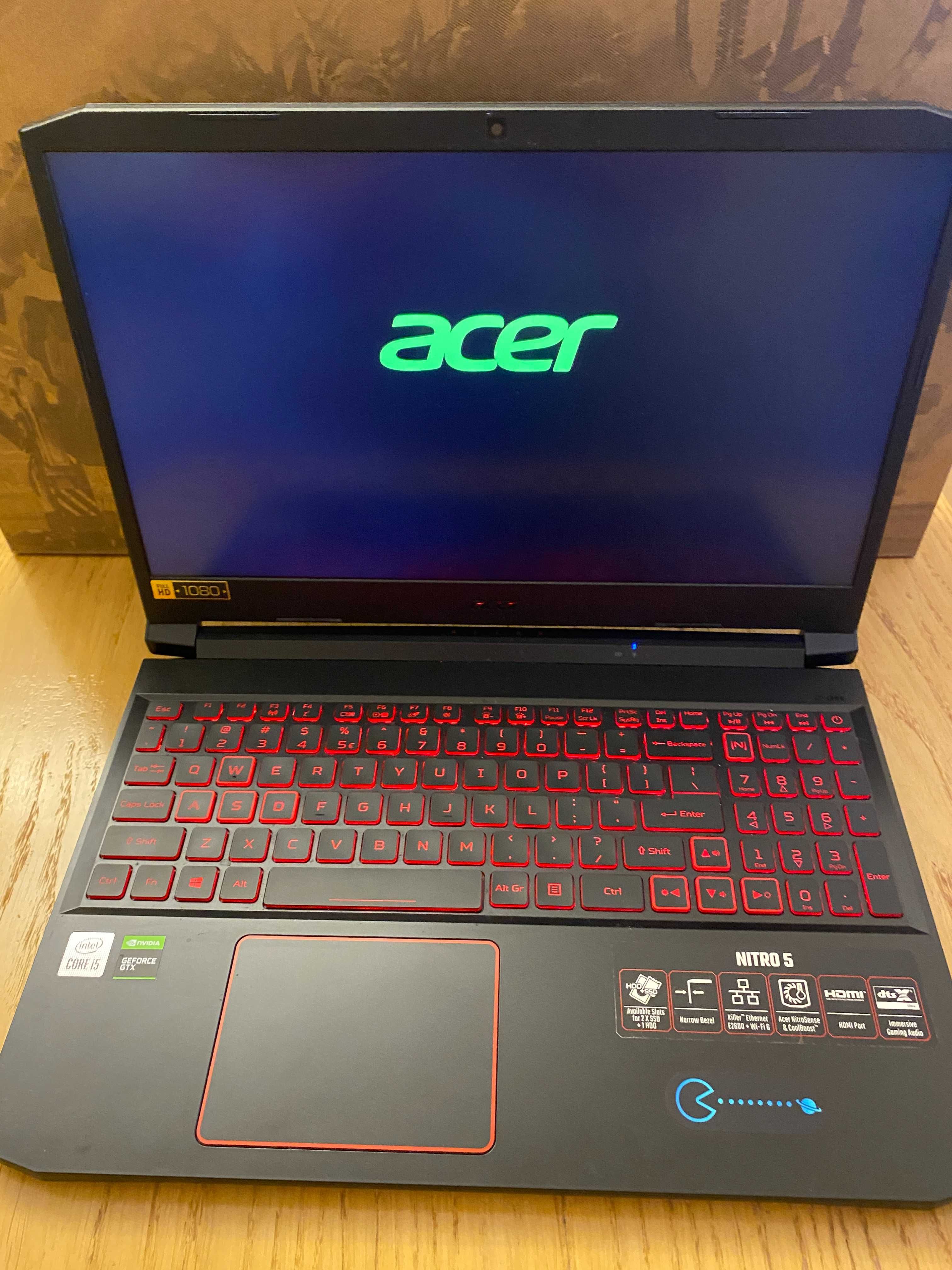 Acer nitro5 laptop gaming jak nowy