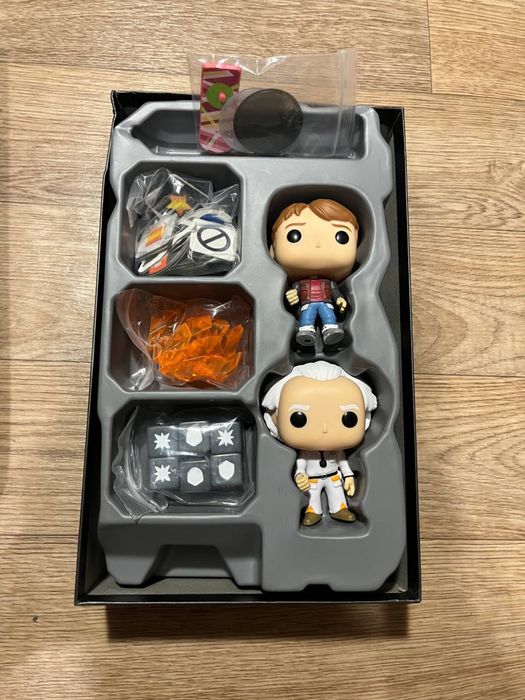 Фігурки фанко поп funko pop з настольною грою назад у майбутне