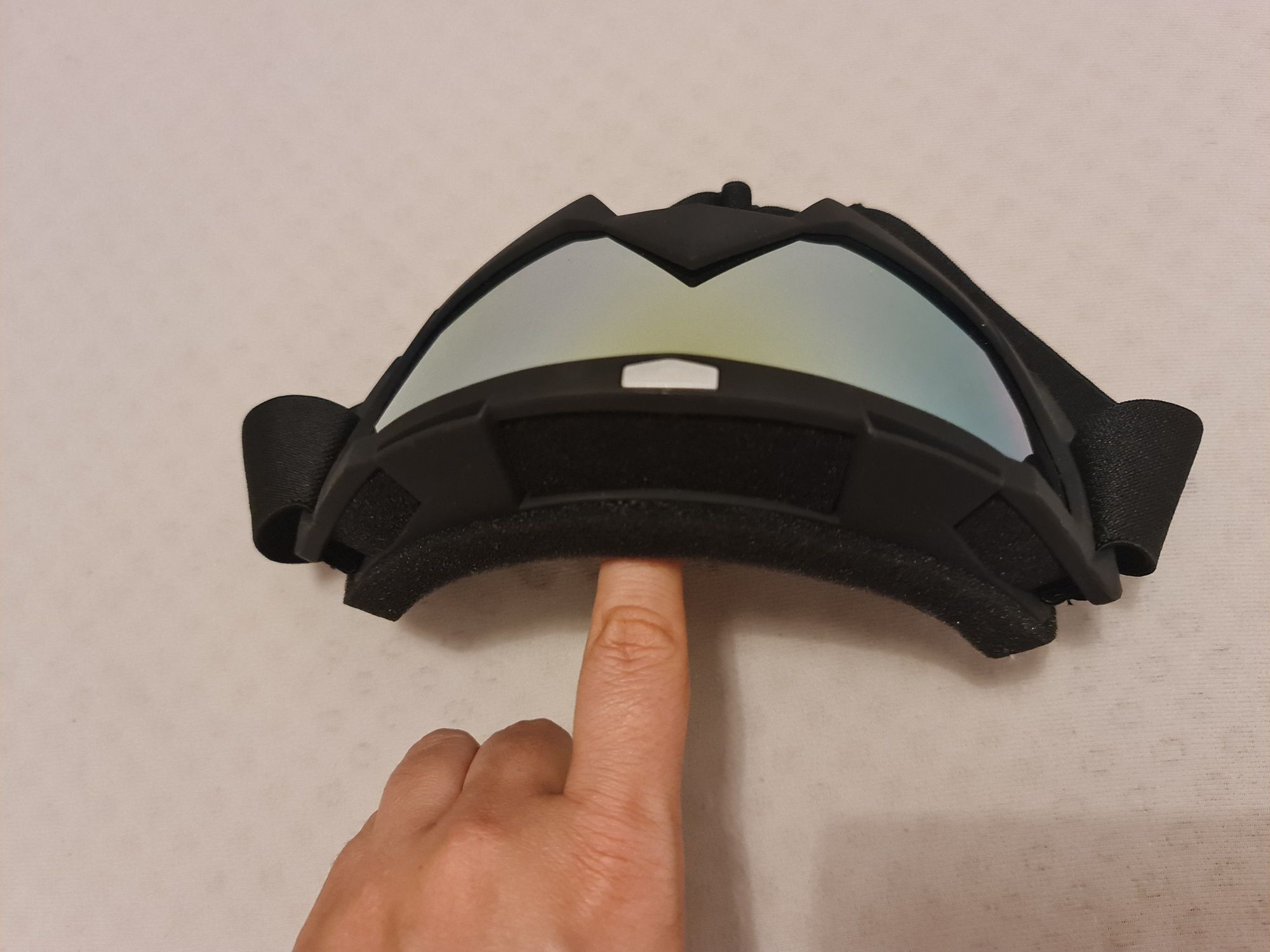 Gogle Narciarskie Okulary Motocyklowe Pyłoszczelne